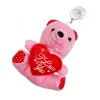 Love bear plush pendant, Valentine's Day couple bear keychain, wedding scattering small gifts details Picture